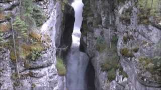 Maligne Canyon Jasper National Park AB Canada [upl. by Esina]