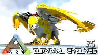 ARK SURVIVAL EVOLVED  NEW TEK GRIFFIN EMPEROR KING KONG FOREWORLD MYTH E75 MOD EXTINCTION CORE [upl. by Ruthann]