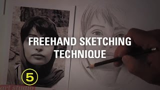 Freehand Sketching Techniques For the Beginner Artist Sketching 1 [upl. by Elysee]