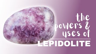 Lepidolite Spiritual Meaning Powers And Uses [upl. by Saundra]