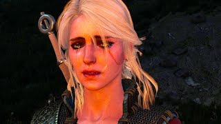 THE WITCHER 3  Vesemirs Death and Funeral 4K 60fps [upl. by Enomaj145]