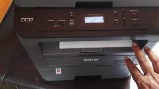 Replace Toner Message in Brother DCP L2540DW Printer Reset [upl. by Ahseinar836]