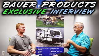 RV Door Locks  Owner Interview With Bauer Products [upl. by Ahsinnor749]