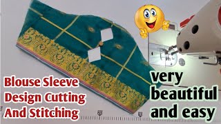 sleeves designs  letest Sleeve design cutting and stitching [upl. by Duquette]