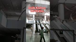 View inside kowloon Mtr Station subscribemychannel youtubers subscribers youtubeshort viewers [upl. by Macpherson608]