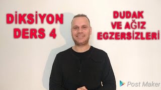 DİKSİYON EĞİTİMİ EN FAYDALI Artikülasyon Egzersizleri  DERS 4 [upl. by Willock]