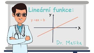 Jak určím předpis lineární funkce z grafu  Doučování Dr Matika [upl. by Tarah]