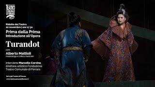 Prima della Prima  Turandot con Alberto Mattioli [upl. by Amis806]