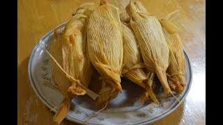 Tamales de Camaron con Sabor de Nayarit [upl. by Eenert]