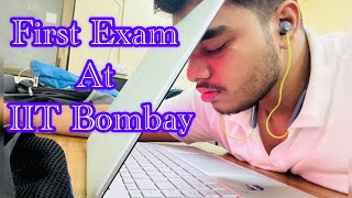 FIRST EXAM AT IIT BOMBAY  Life After JEE at IIT iitbombay vlog iitbombayvlogs [upl. by Duane]