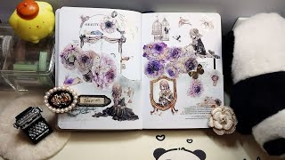 ASMR✨ scrapbooking 🔎In the Mirror asmr scrapbooking journal creativejournaling [upl. by Pope]