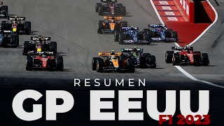 Resumen del GP de los Estados Unidos  F1 2023  Víctor Abad [upl. by Yduj]