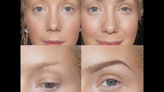 PERFECT EYEBROWS For Sparse Thin Eyebrows UPDATED ROUTINE [upl. by Avlasor]