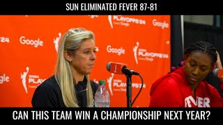 Indiana Fevers Championship Hopes For Next Year indianafever [upl. by Randolf]