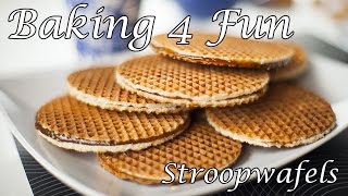 Hollandse Stroopwafels  Baking 4 Fun [upl. by Mikol]