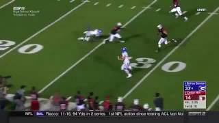 Tate Martell Ohio State QB commit 50 yard TD run for Bishop Gorman vs Cedar Hill [upl. by Mureil37]