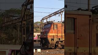 WAP4 In golden Hour leading 18030 Shalimar LTT express departing From KYN [upl. by Lednor865]