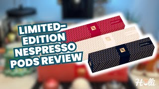 Holiday 2023 LIMITEDEDITION Nespresso Pods REVIEW Frosted Caramel Nut Seasonal Spices amp More [upl. by Yanaj]