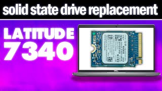 How To Replace Your M2 NVMe SSD  Dell Latitude 7340 [upl. by Deppy]