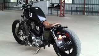 91 Yamaha XV 1100 Custom Bobber [upl. by Meador255]