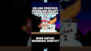 Set Berburu Hantu bisa Sekeren ini growtopia shorts gamenyantuy [upl. by Aillicirp241]