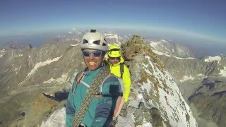 Movie Matterhorn climb SHORT VERSION  Hörnli Ridge [upl. by Reivax]