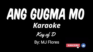 Ang Gugma Mo by MJ Flores KARAOKE [upl. by Berwick]