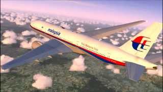 Pray for Malaysia Airlines Mh370 FSX HD [upl. by Leahcimnaes]