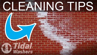 Best Way to Clean Brick Interior amp Exterior  Power Washing Cleaning Chemical Supplier [upl. by Jala]