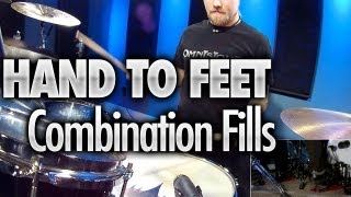 Hand To Feet Combination Fills  Drumeo Live Lesson [upl. by Elianora398]