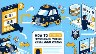 How to apply for a Transport for London TfL private hire vehicle PHV driver licence online [upl. by Shugart]