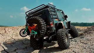 Rc Crawler 110  Rgt ex86100 v2 Jeep Rubicon Long Trail Adventure  Best Rc Crawler [upl. by Vernor]