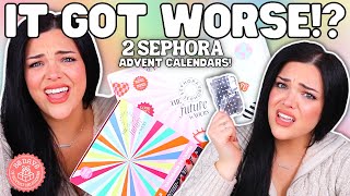 Sephora WHY WOULD YOU MAKE IT WORSE  Sephora Advent Calendar 2023 Unboxing [upl. by Aerdnaed]