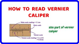 How to Read Vernier Caliper [upl. by Naie]