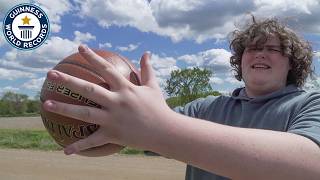 Largest Hands and Feet On A Teenager  Guinness World Records [upl. by Guillemette]