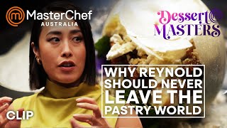 Reynold Poernomos Smashing Dessert  MasterChef Australia Dessert Masters  MasterChef World [upl. by Aisya]