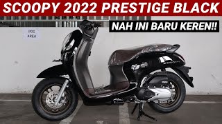 NEW SCOOPY 2022 PRESTIGE BLACK [upl. by Hsak320]