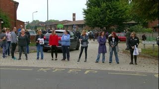 Parents blockade entrance to school [upl. by Kari916]