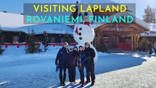 Visiting Rovaniemi Finland rovaniemi finland apukka ounasvaarachalet [upl. by Analed]