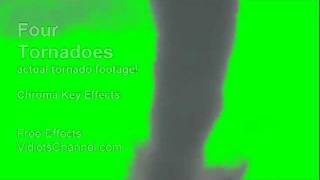 4 Tornado Green Screen FX [upl. by Namien]