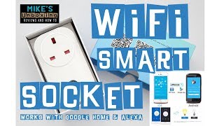 WIFI Smart Socket Cheapest Alexa Enabled IOT Plug [upl. by Odericus461]