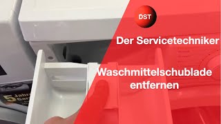 Waschmittelschublade entfernen und reinigen [upl. by Uamak]