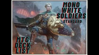 Bloomburrow Standard Mono White Soldiers MTG Arena [upl. by Jory]