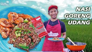 Nasi Goreng Udang Tepi Sawah  Dari Dapur Fendi Bersama Beras Primera [upl. by Melany]