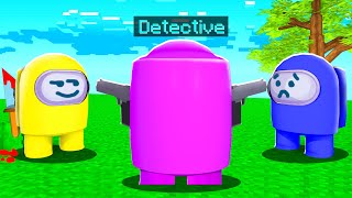 Soy el DETECTIVE en AMONG US en ROBLOX 😂 ¿Descubriré al IMPOSTOR entre los COMPAS [upl. by Ahsael]