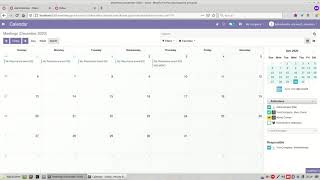 Odoo calendar sync Microsoft calendar [upl. by Attolrac]