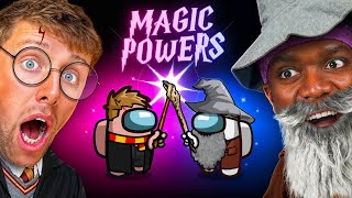 SIDEMEN AMONG US BUT THE IMPOSTERS HAVE MAGIC POWERS [upl. by Alisander]