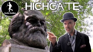 Highgate Cemetery and Pub Walk  London Walking Tour [upl. by Hodge]