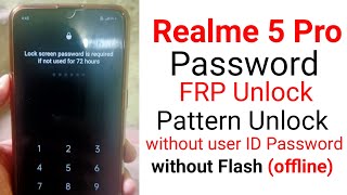 realme 5 Pro Ka Lock Kaise Tode।। realme ka pattern lock Kaise kholen [upl. by Bohlen]