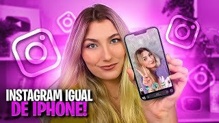 INSTAGRAM ESTILO IPHONE NO ANDROID 2024🔥 EMOJIS IOS e FONTE IOS INSTAFLOW V17🥳 [upl. by Bogosian]